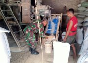 Sukseskan Sergab, TNI Kodim Ponorogo Tinjau Penggilingan Padi