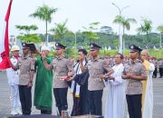 Kapolda Kaltim Pimpin Upacara Penutupan Pendidikan dan Pelantikan Bintara Polri TA 2025 di SPN Polda Kaltim