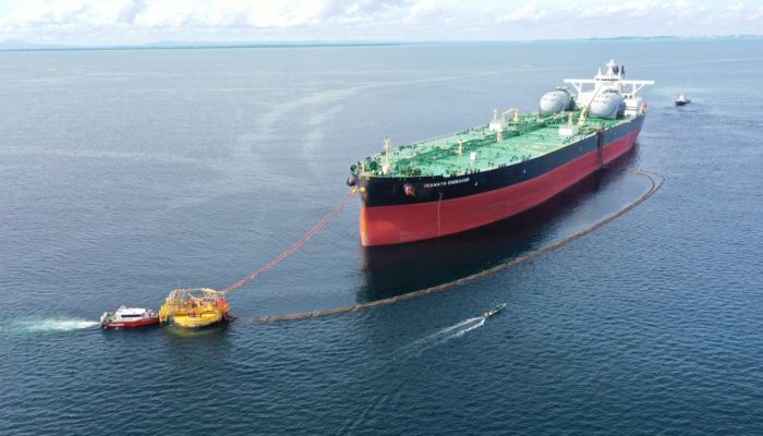 Perdana, Kapal Tanker Raksasa Sandar di Sarana Tambat Baru Lawe-Lawe, Perkuat Kesiapan Pasokan Minyak Mentah RDMP Balikpapan