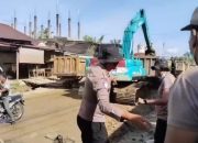 Gotong Royong Berkelanjutan, Polres Aceh Selatan Normalisasi Sungai dan Saluran Air Pascabanjir Trumon Tengah