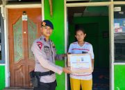 Aksi Humanis Detasemen Gegana Brimob Kaltim, Salurkan Bantuan Sembako Jumat Berkah di Balikpapan
