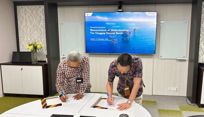 PT Pertamina Hulu Indonesia dan Yayasan SALAKHA Teken MoU Penanganan Tanggap Darurat Banjir di Wilayah Jabodetabek