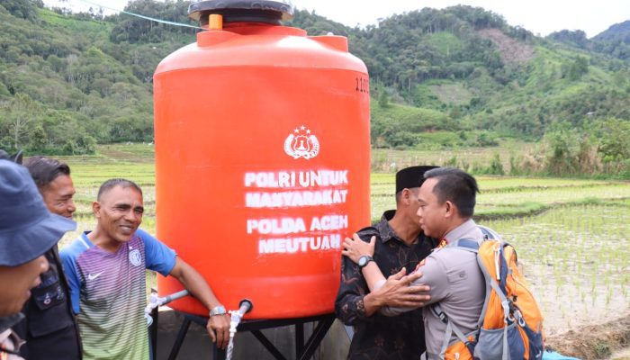 Air Kembali Mengalir, Harapan Tumbuh: Sumur Bor Kapolda Aceh Jadi Sumber Kehidupan Warga Terdampak Bencana di Aceh Tengah