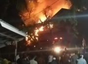 Satu Rumah Terbakar di Gunung Bugis Balikpapan Barat, Api Berhasil Dipadamkan dalam 45 Menit