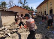 Brimob Percepat Pemulihan Batang Toru, Rumah Warga Dibersihkan dan Fasilitas Ibadah Dibangun Kembali