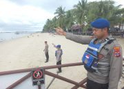 Sat Polairud Polresta Balikpapan Perkuat Pengamanan Wisata Pantai Jelang Libur Bersama Isra Mi’raj 1447 H