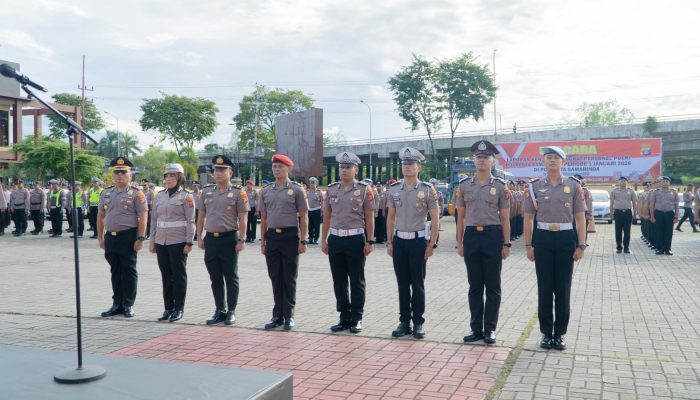 Awal 2026 Jadi Momen Bahagia, 106 Personel Polresta Samarinda Naik Pangkat