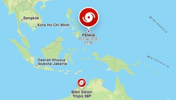 BMKG Imbau Waspada, Bibit Siklon 94W Berpotensi Picu Cuaca Ekstrem di Kalimantan Timur