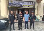 Jaga Kekhusyukan Ibadah Minggu, Gegana Brimob Kaltim Amankan Gereja-Gereja di Balikpapan