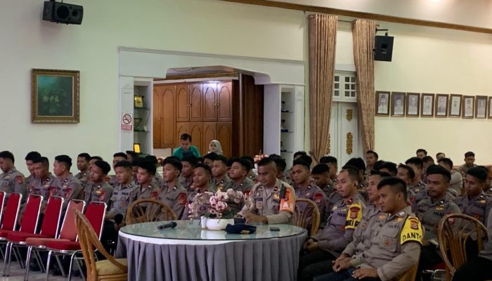 Percepat Pemulihan Pascabanjir, Personel BKO Brimob Kaltim Ikuti Bimtek Verifikasi Rumah di Aceh Utara