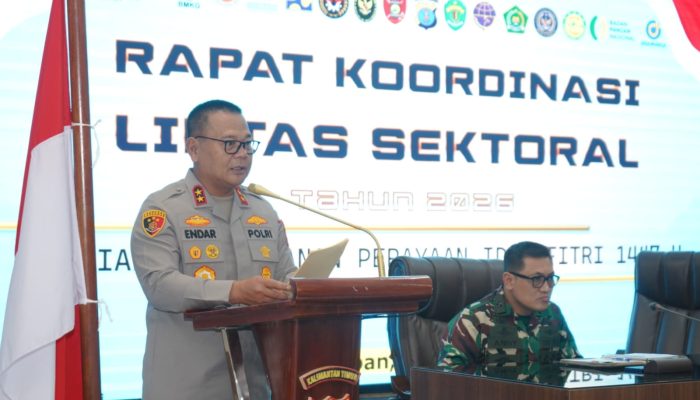 Rakor Lintas Sektoral Digelar, Polda Kaltim Matangkan Pengamanan Idul Fitri 1447 H