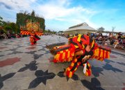 Reog Ponorogo Meriahkan Bendungan Sepaku Semoi, Warga Antusias