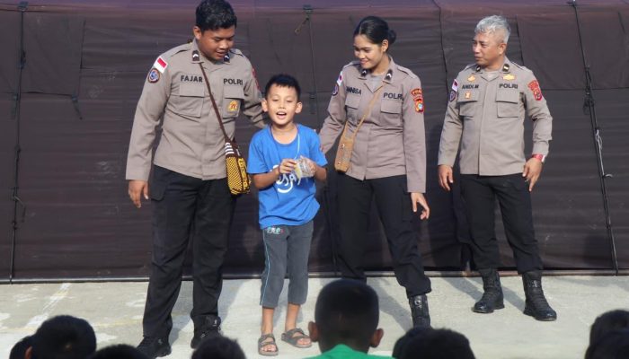 Lewat Belajar dan Bermain, Satgas Damai Cartenz Hadirkan Senyum Ceria Anak-anak Papua di Momen Paskah