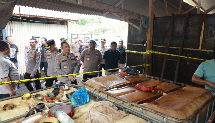 Polda Lampung Bongkar Sindikat Penimbunan Solar Ilegal di Pesawaran, Kerugian Negara Diperkirakan Ratusan Miliar