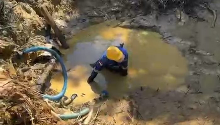 Distribusi Air Kampung Damai Tersendat, Medan Ekstrem Hambat Perbaikan