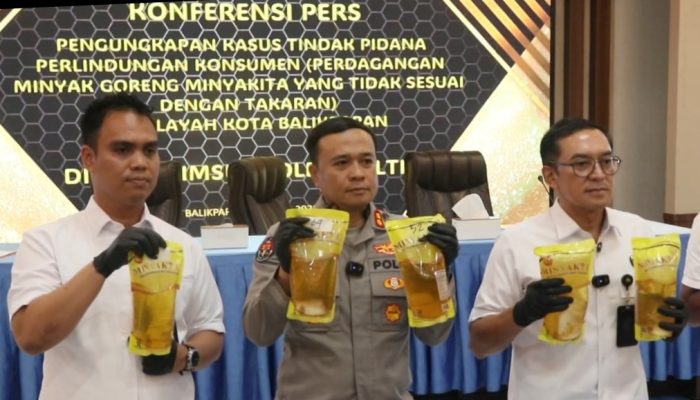 Polda Kaltim Ungkap Kasus Minyak Goreng Tak Sesuai Takaran