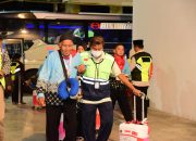 Bandara Sepinggan Berangkatkan 359 Jemaah Haji Kloter Pertama