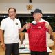 Pejabat Otorita IKN menerima kunjungan PP Pelti sambil menunjukkan progres pembangunan Nusantara
