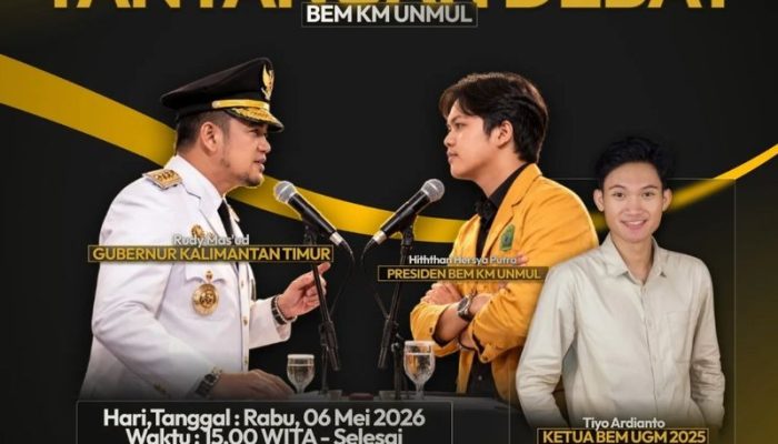 Gubernur Kaltim Absen, BEM KM Unmul Tetap Gelar Debat Terbuka
