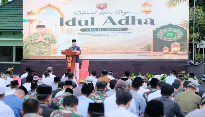 Idul Adha 1447 H di Makodam VI/Mulawarman Tekankan Keikhlasan dan Kepedulian