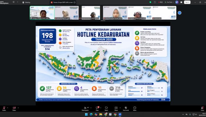 Baru 198 Daerah Gunakan Hotline 112, Ini Temuan LAN RI