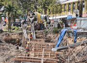 Bagus Susetyo Pastikan Perbaikan Jalan Longsor Syafrudin Yoes Sesuai Jadwal