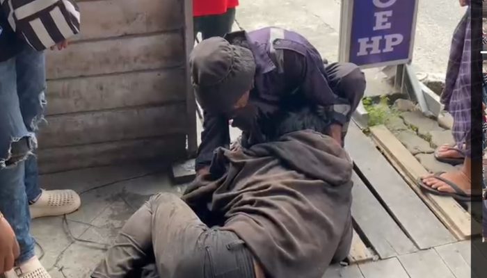 Sempat Kabur dan Melawan, Pengamen di Traffic Light Perumnas Akhirnya Diamankan