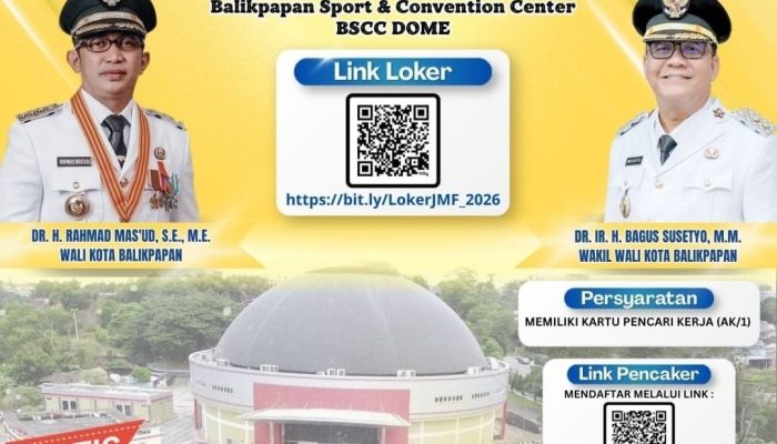 Job Market Fair 2026 Balikpapan Sediakan 2.044 Lowongan Kerja