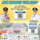 Poster Job Market Fair 2026 Balikpapan yang menyediakan 2.044 lowongan kerja dari 84 perusahaan di BSCC Dome.