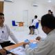 Calon siswa Bintara PK TNI AU Gelombang I TA 2026 mengikuti tes mental ideologi dan wawancara di Staf Intel Lanud Dhomber, Balikpapan.