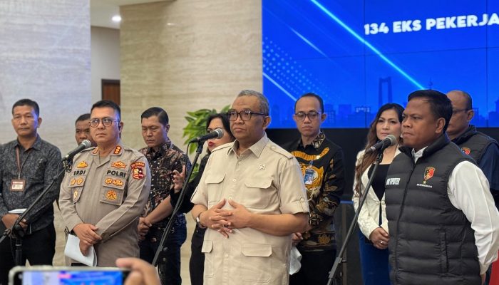 Desk Ketenagakerjaan Polri Tuntaskan Sengketa PHK 134 Pekerja PT Amos