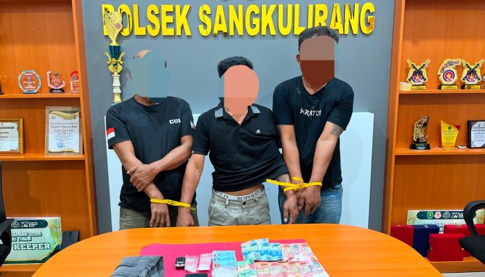 Tiga Pengedar Sabu Ditangkap di Kutai Timur, Polisi Sita 23 Paket Sabu