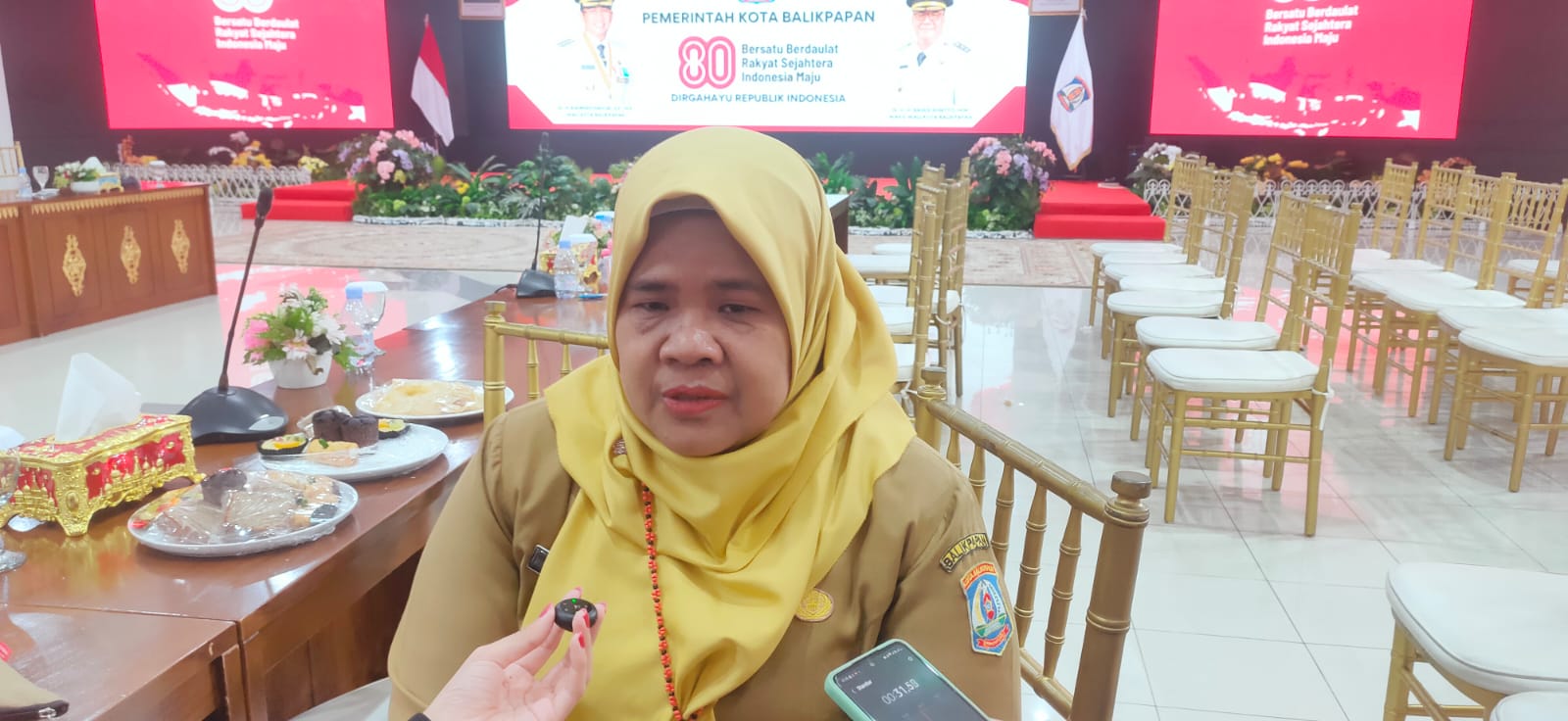 Kepala Dinas Kesehatan Kota Balikpapan Alwiati menjelaskan penguatan Program Puskesmas Ramah Remaja dan layanan konseling Puspaga di Balikpapan.