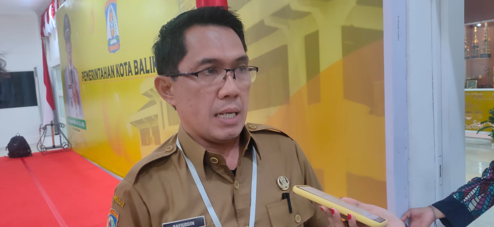 Kepala Disperkim Balikpapan Rafiuddin menjelaskan perluasan program bedah rumah dan peningkatan kuota bantuan RTLH.
