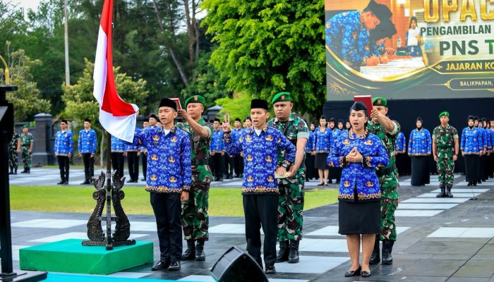 241 CPNS Kodam VI/Mulawarman Resmi Diambil Sumpah Jadi PNS
