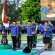 Prosesi pengambilan sumpah 241 CPNS menjadi PNS Kementerian Pertahanan Unit Organisasi TNI Angkatan Darat di Makodam VI/Mulawarman, Balikpapan.