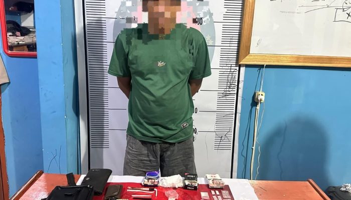 Pedagang Asal PPU Ditangkap, Polisi Sita 11 Paket Diduga Sabu di Long Kali