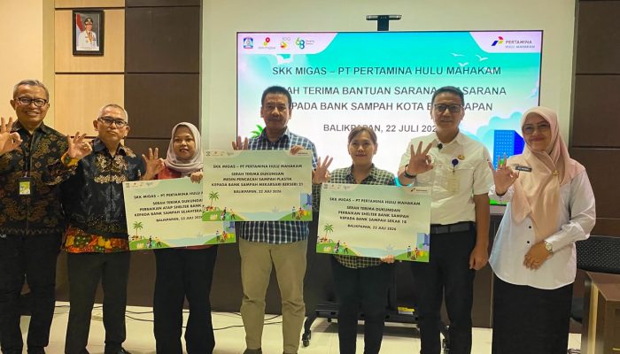 PHM Perkuat Pengelolaan Sampah, Salurkan Bantuan untuk 43 Bank Sampah Balikpapan